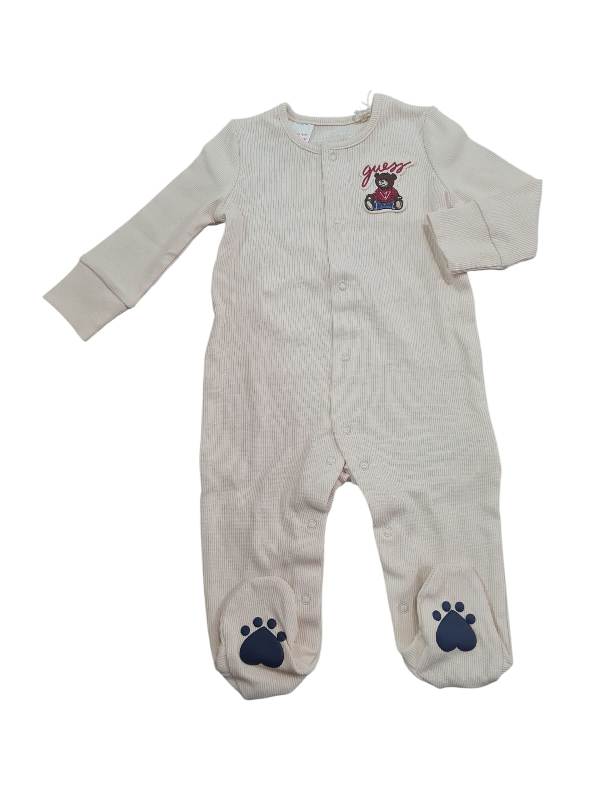 NEW COLLECTION
TUTINA INTERA GUESS NEONATO UNISEX TEDDY BEIGE 
H5YW18KBZP4