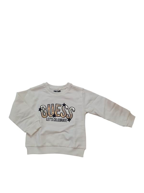 NEW COLLECTION 
FELPA GUESS NEONATA CREAM WHITE 
K5BQ01KAX74