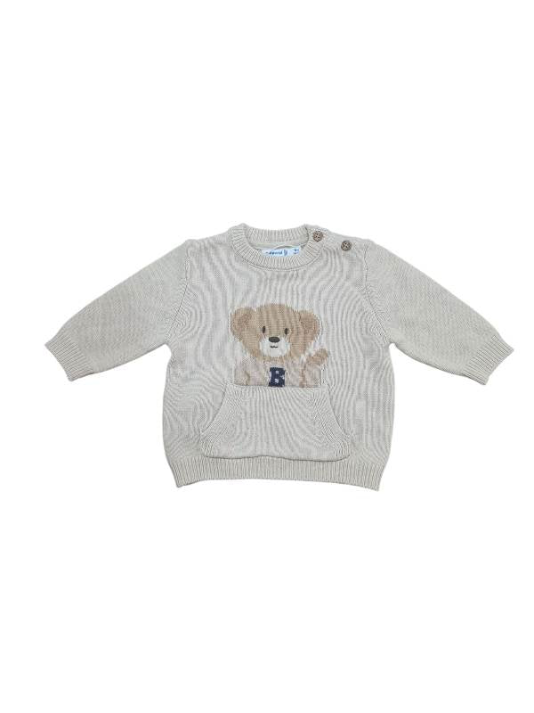 NEW  COLLECTION 
MAGLIONE MAYORAL NEONATO TEDDY BEIGE 
2341