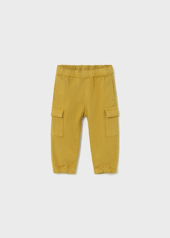 NEW  COLLECTION 
PANTALONE JOGGER CARGO MAYORAL NEONATO OCRA
2506