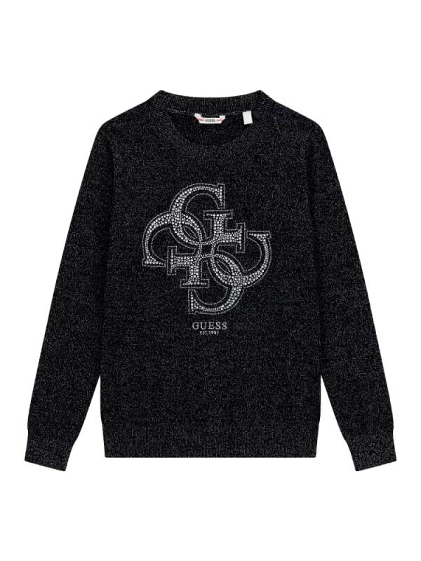 NEW COLLECTION
T-SHIRT GUESS RAGAZZA LOGO 4G GLITTERATA ARGENTO
J5YR01Z3FP0