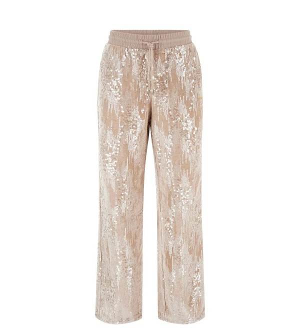NEW COLLECTION 
PANTALONE GUESS RAGAZZA ROSA CON STRASS
J5BQ18K1922