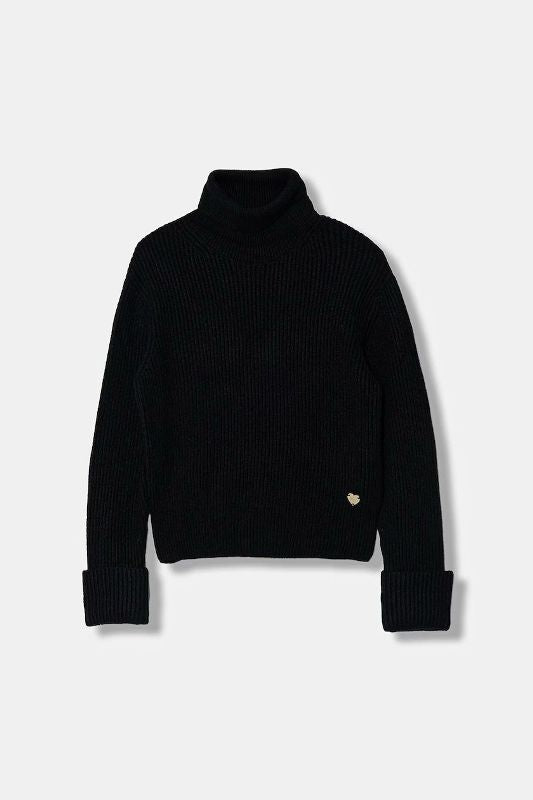 NEW  COLLECTION 
MAGLIONE GUESS RAGAZZA COLLO A DOLCEVITA NERO
J5BR16Z1320