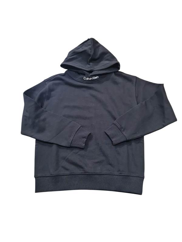 FELPA CALVIN KLAIN RAGAZZO UNISEX NERA 12 ANNI