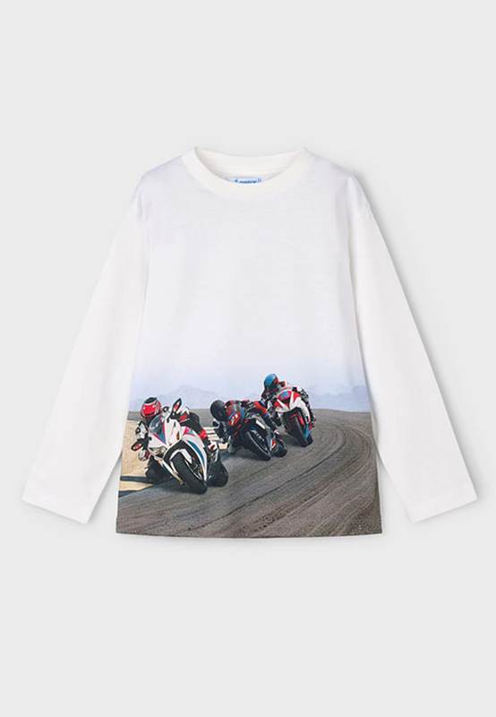 NEW  COLLECTION 
T-SHIRT MAYORAL BAMBINO FANTASIA MOTO
4094