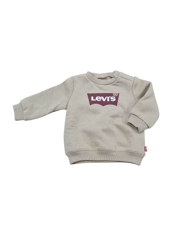 NEW  COLLECTION 
FELPA LEVI'S NEONATO BEIGE 
6E9079