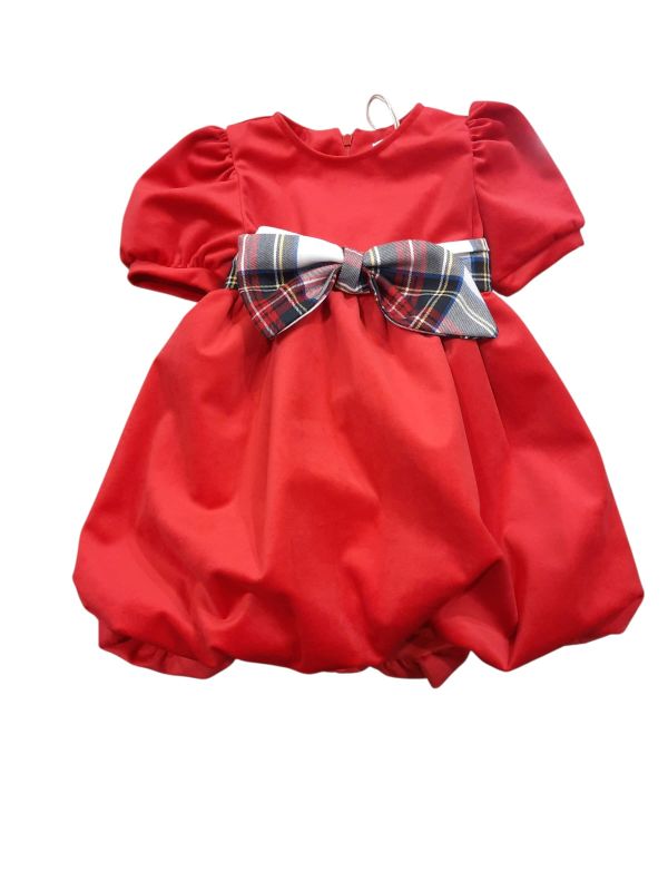 NEW COLLECTION
ABITO IN VELLUTO ROSSO NEONATA NALù
P41521