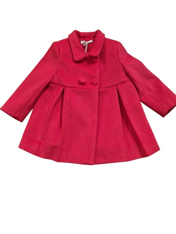 NEW COLLECTION
CAPPOTTO IN PANNO ROSSO NEONATA NALù
P41510