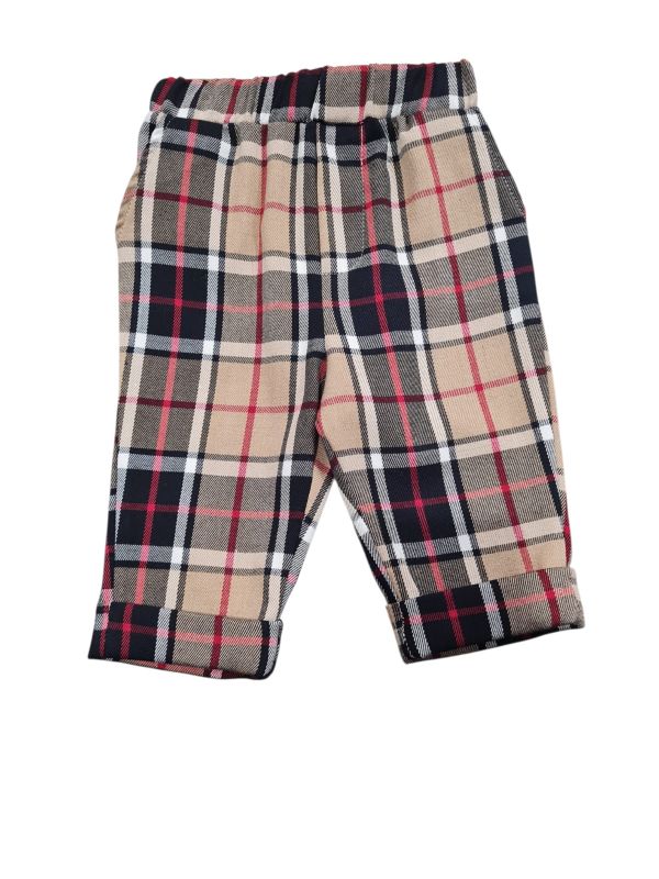 NEW COLLECTION
PANTALONE TARTAN MARRONE NALù NEONATO
P41548