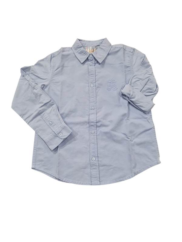 NUOVO ARRIVO
CAMICIA GUESS RAGAZZO EFFETTO JEANS NEL CELESTE 
L6RH03W9CL1