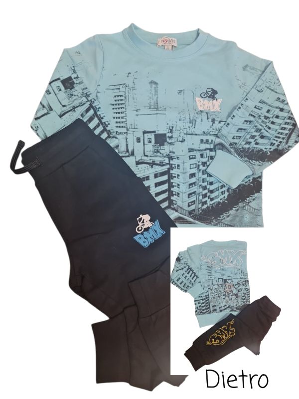 NUOVO ARRIVO
COORDINATO TUTA BAMBINO
AZZURRO YOUR'S
BY8131