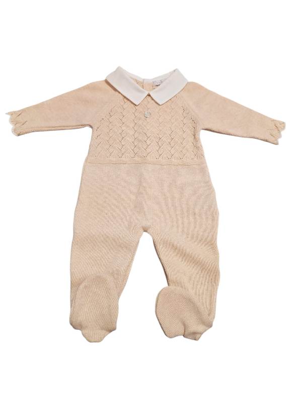 NUOVO ARRIVO
TUTINA INTERA IN FILO DR.KID NEONATO COLOR BISCOTTO E RICAMI
145