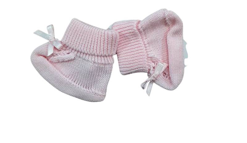 NUOVO ARRIVO
SCARPINA IN FILO LAVORATO CON FIOCCO DR.KID NEONATA ROSA 109
