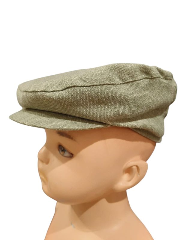 NUOVO ARRIVO
CAPPELLO AMBARABA' MODELLO COPPOLA DA NEONATO IN LINO VERDE BOSCO AC41050
