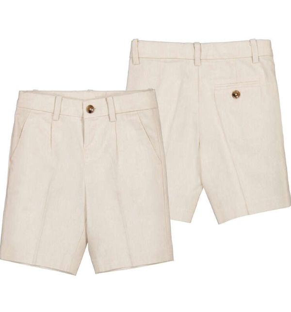 NUOVO ARRIVO
BERMUDA MAYORAL BAMBINO IN LINO BEIGE 
3201
