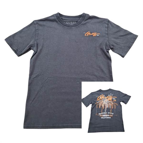 NUOVO ARRIVO 
T-SHIRT GUESS RAGAZZO INTRACIDE CON FANTASIA STAMPATA ARANCIONE
L6GI17K8HM4