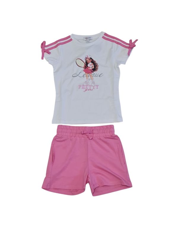 NUOVO ARRIVO
COORDINATO YOURS BAMBINA ROSA CON FANTASIA TENNIS
BY8628
