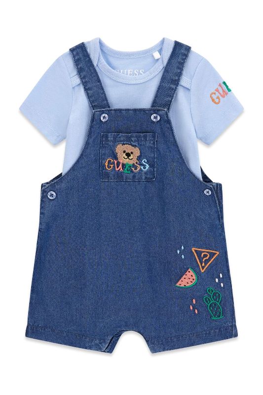 NUOVO ARRIVO
SALOPETTE GUESS NEONATO JEANS E AZZURRO
P6GG08K6YW0