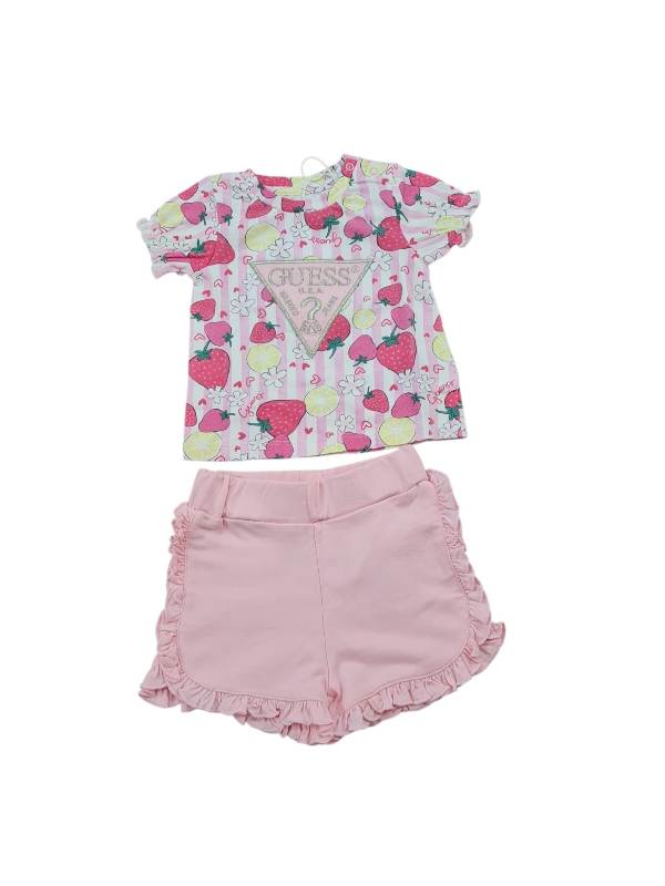 NUOVO ARRIVO
COORDINATO GUESS NEONATA FANTASIA FRAGOLE
A6GG02K6YW4