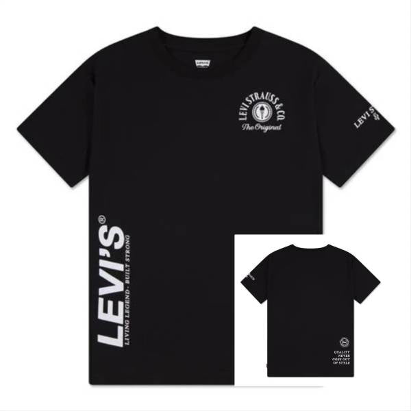 NUOVO ARRIVO
T-SHIRT LEVI'S RAGAZZO NERA CON MINI STAMPE BIANCHE
9EP760