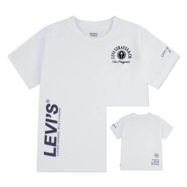 NUOVO ARRIVO
T-SHIRT LEVI'S RAGAZZO BIANCA CON MINI STAMPE BLU
9EP760