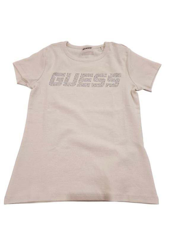 NUOVO ARRIVO
T-SHIRT GUESS RAGAZZA LATTE LOGO GLITTERATO GIROCOLLO MEZZA MANICA
J5YI42KCIV1