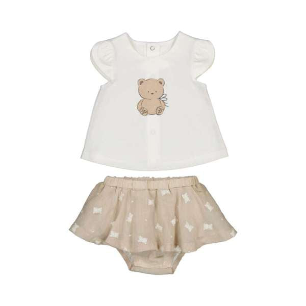 NUOVO ARRIVO
COORDINATO MAYORAL NEONATA LATTE E BEIGE
1819
