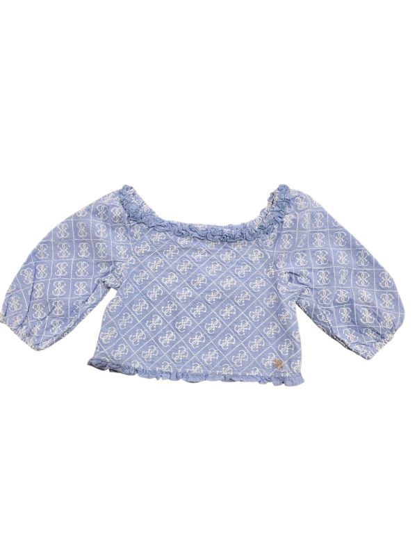 NUOVO ARRIVO
TOP  GUESS RAGAZZA MODELLO CROPPED CON MANICHE A SBUFFO ED ELASTICO DIETRO 
J6GH06WR300
