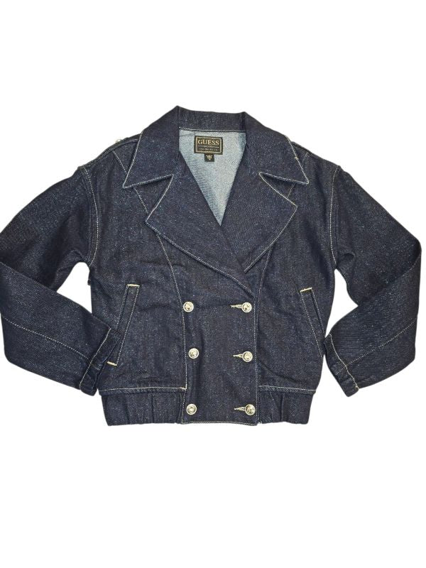 NUOVO ARRIVO
GIUBBOTTO GUESS RAGAZZA IN DEMIN SCURO GLITTERATO DOPPIO PETTO J6RL07D5D90