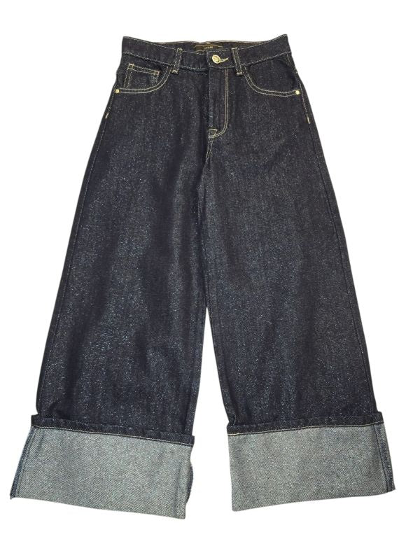 NUOVO ARRIVO
JEANS GUESS RAGAZZA IN DEMIN SCURO GLITTERATO MODELLO PALAZZO J6RA17D5D90