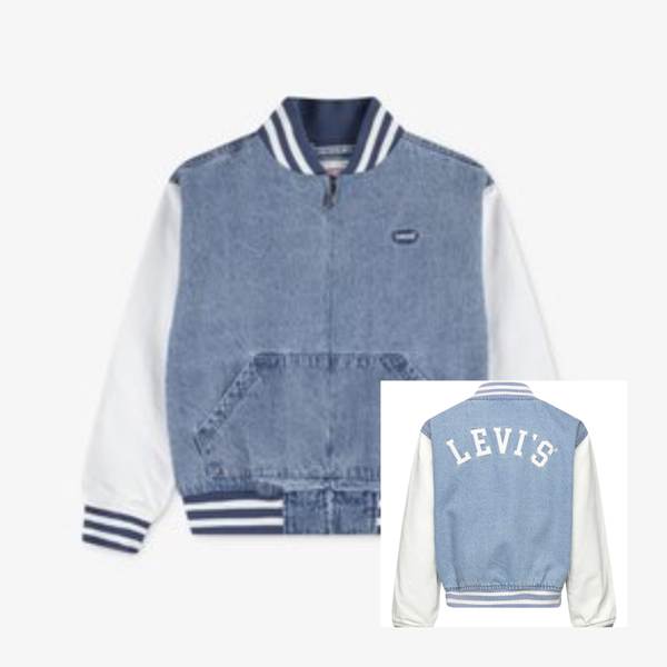 NUOVO ARRIVO
GIUBBOTTO LEVI'S RAGAZZA MODELLO DENIM BOMBER 
9EP681