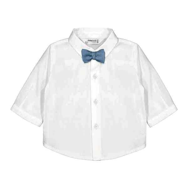 NUOVO ARRIVO
CAMICIA NEONATO MAYORAL BIANCA CON PAPILLON CIELO
1101