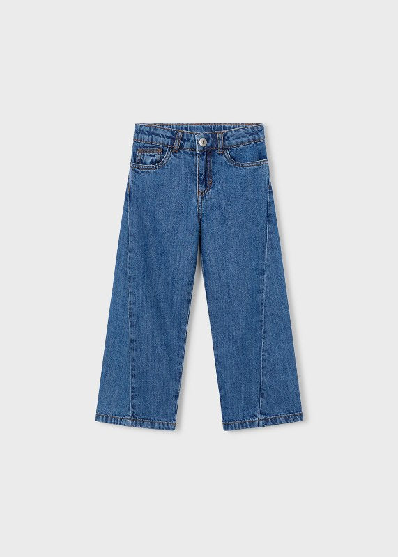 NUOVO ARRIVO
JEANS BAMBINA MAYORAL MODELLO PALAZZO LAVAGGIO DENIM SEMI SCURO 3590