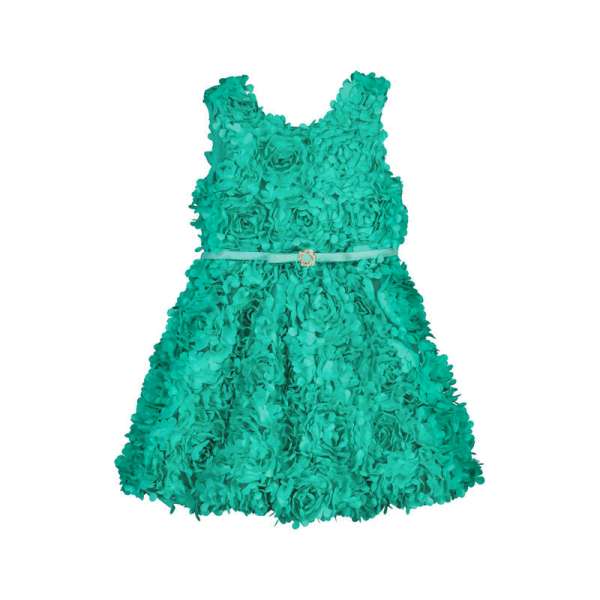NUOVO ARRIVO
ABITO BAMBINA ABEL&LULA
VERDE TIFFANY CON PETALI 3D
5038