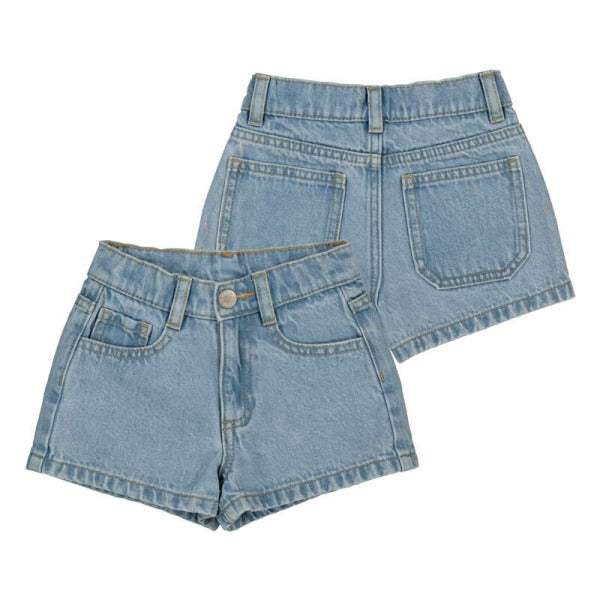 NUOVO ARRIVO
SHORTS MAYORAL BAMBINA IN DENIM CHIARO  
236