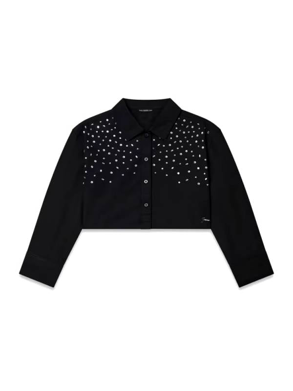 NUOVO ARRIVO
CAMICIA GUESS RAGAZZA NERA CON PUNTI LUCE 
J6RH00WBHQ1