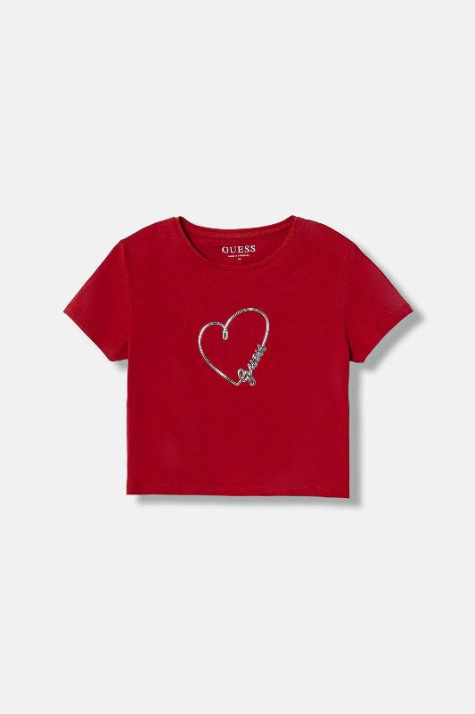 NUOVO ARRIVO
T-SHIRT GUESS RAGAZZA CHILI RED
J6RI06K6YW4