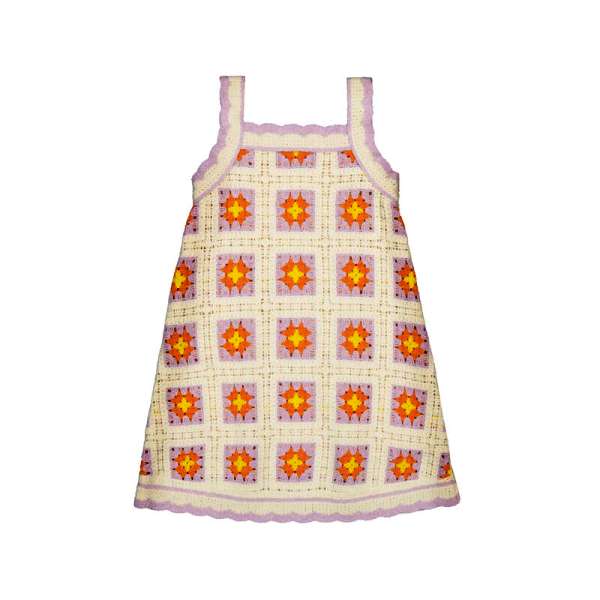 NUOVO ARRIVO
ABITO BAMBINA MAYORAL IN FILO MACRAME' LILLA E ARANCIO
3935