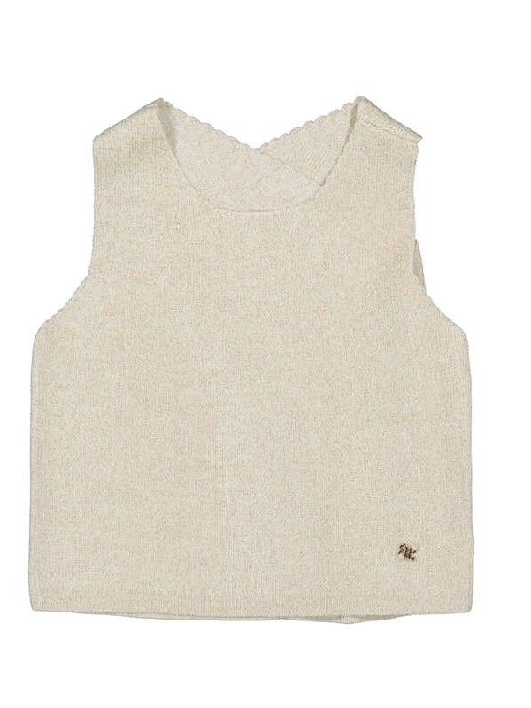 NUOVO ARRIVO
TOP RAGAZZA ABEL&LULA IN FILO DI COTONE ORO GLITTERATO
5166