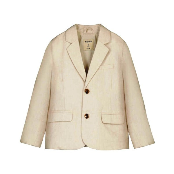 NUOVO ARRIVO
GIACCA BAMBINO MAYORAL IN LINO BEIGE
3437