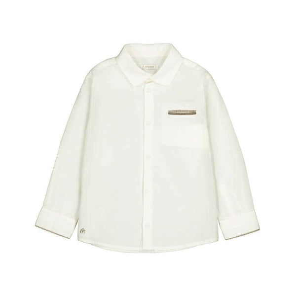 NUOVO ARRIVO
CAMICIA MAYORAL BAMBINO IN LINO LATTE CON INSERTI BEIGE
3117