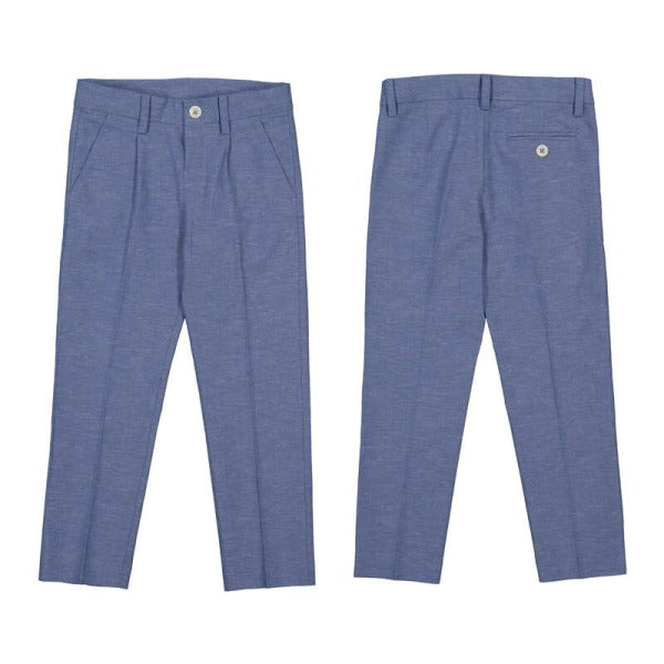 NUOVO ARRIVO
PANTALONE BAMBINO MAYORAL IN LINO INDACO
3574