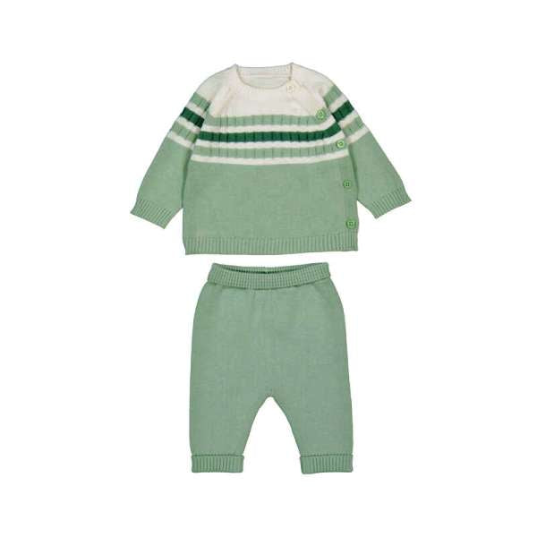 NUOVO ARRIVO
TUTINA SPEZZATA MAYORAL NEONATO IN FILO DI COTONE VERDE 1505