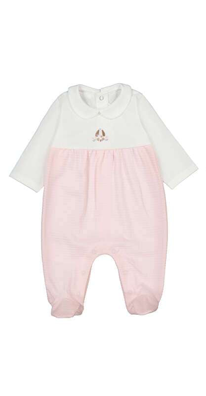 NUOVO ARRIVO
TUTINA INTERA MAYORAL NEONATA IN COTONE BIANCA E ROSA 1703