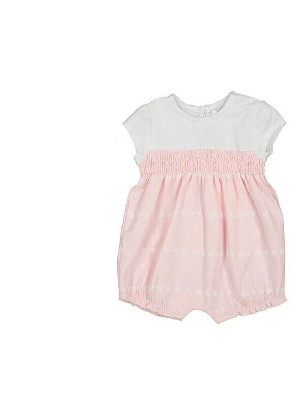 NUOVO ARRIVO
PAGLIACCETTO MAYORAL NEONATA IN COTONE BIANCO E ROSA
1705