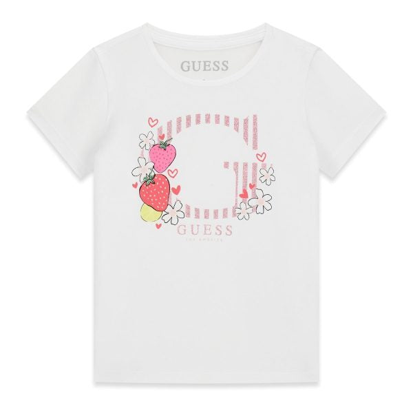 NUOVO ARRIVO
T-SHIRT GUESS NEONATA BIANCA CON LOGO GLITTERATO E FRAGOLINE
K6GI00K6YW4