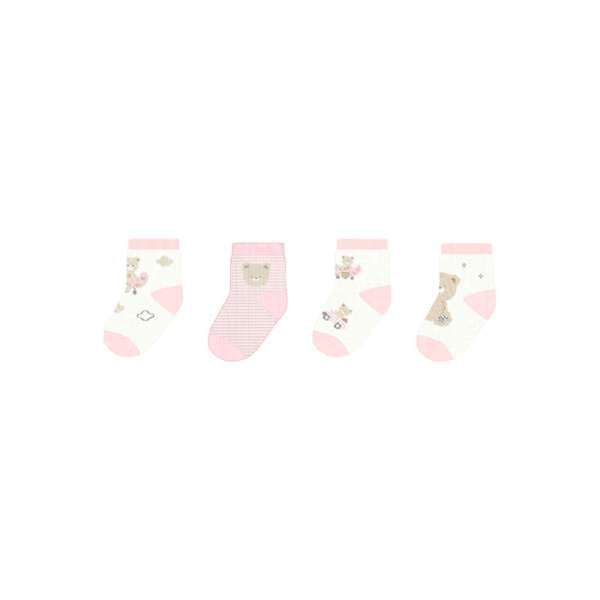 NUOVO ARRIVO
SET DI 4 PEZZI DI CALZINI NEONATA MAYORAL IN COTONE ROSA A FANTASIA 9049