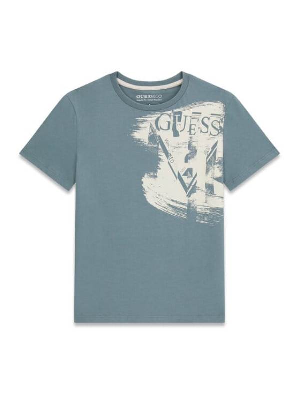 NUOVO ARRIVO
T-SHIRT GUESS RAGAZZO VERDE ARMY CON LOGO BEIGE
L6GI20K8HM4
