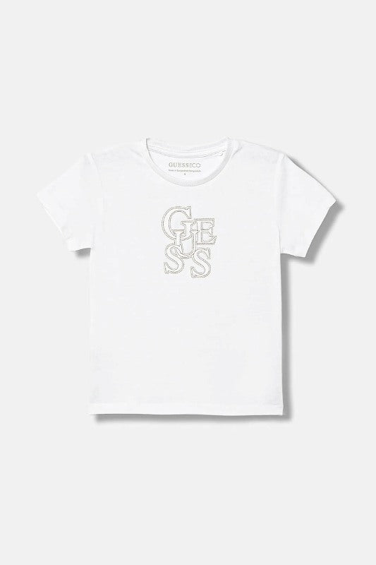NUOVO ARRIVO
T-SHIRT GUESS NEONATO BIANCA CON LOGO RICAMATO BEIGE
N6RI17K8HM4