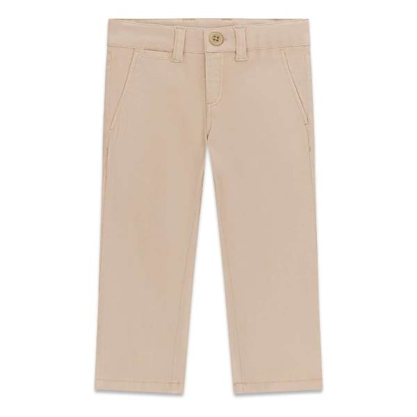 PANTALONE GUESS NEONATO REGULAR CHINO BEIGE 12 MESI  N6RB02WF7H0